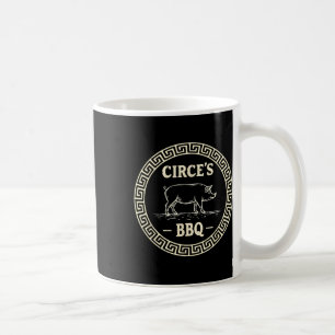 Caneca De Café Odisseia de Churrasco do Circo Grego de Mitologia