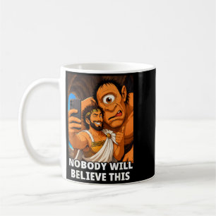 Caneca De Café Odysseus de Odisséia de Homero Selfie Com