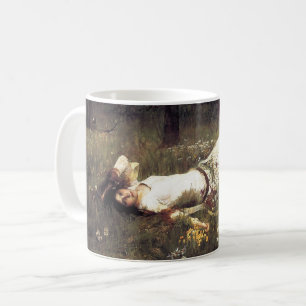 Caneca De Café Ofélia por John William Waterhouse