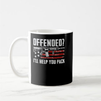 Caneca De Café Ofendido, vou ajudá-lo a embalar a emenda do segun