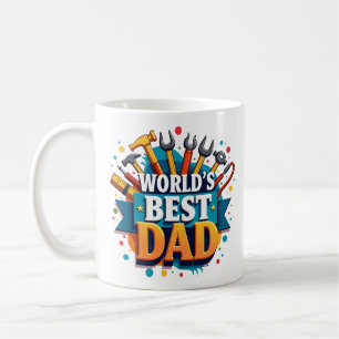 Caneca De Café Oferta de Dias de os pais Coloridos das Melhores F
