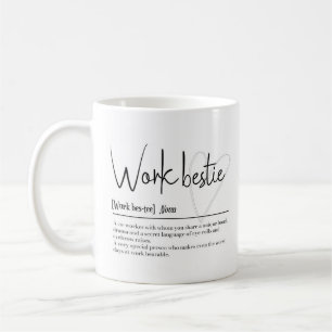 Caneca De Café Oferta de Mug de Definição de Melhor Trabalho