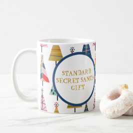 Caneca De Café Oferta de Papais noeis Secretos Padrão