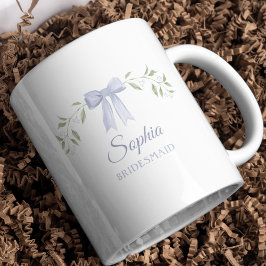 Caneca De Café Oferta de Proposta de Bridesmaid do Nome Personali