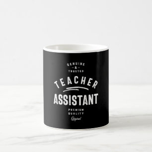 Caneca De Café Oferta de Título de Trabalho do Assistente de Prof