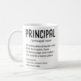 Caneca De Café Oferta Engraçado de Definição Principal para Profe