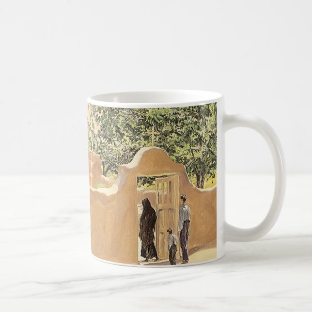 Caneca De Café Oferta Para San Esquipula de Walter Ufer (Direita)
