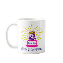 Oferta Personalizada do Queen Work Mug