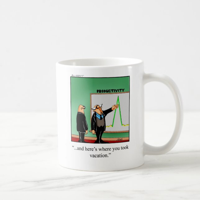 Caneca De Café Oferta profissional de humor para mulheres (Direita)
