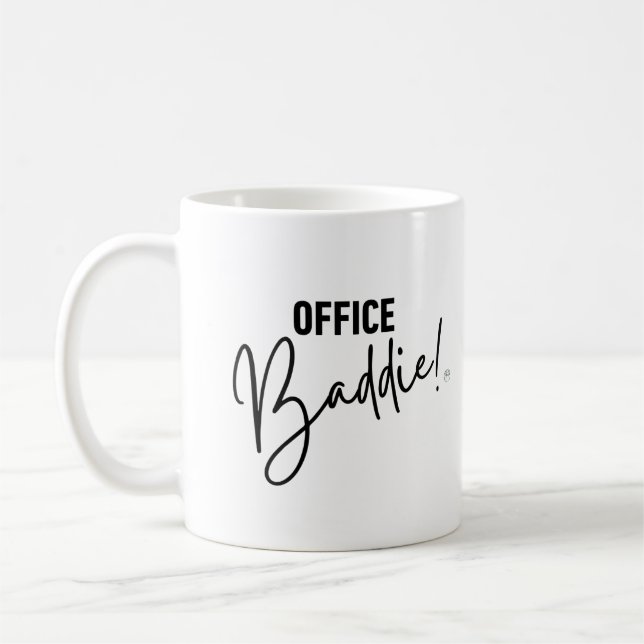 Caneca De Café Office Baddie (Esquerda)