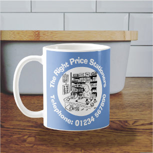 Caneca De Café Office Stationers & Printers Business