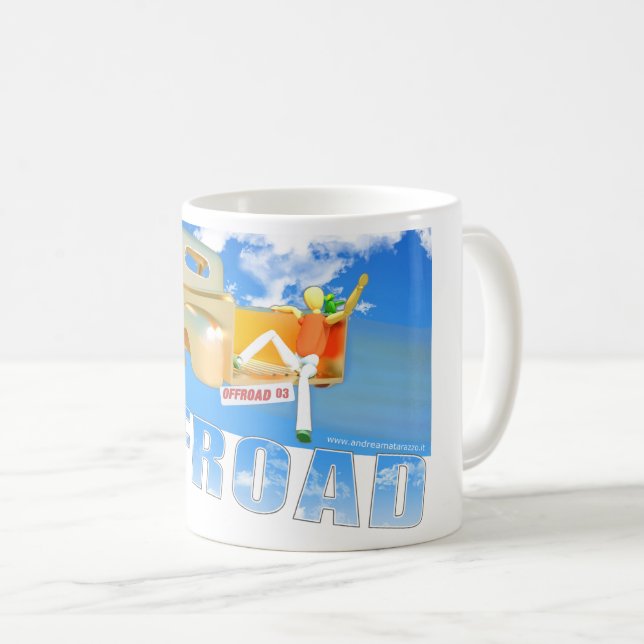 Caneca De Café Offroad - 03 (Frente Esquerda)