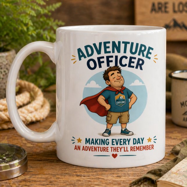Caneca De Café Oficial de Aventura  (Criador carregado)