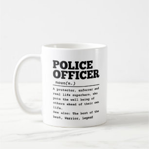 Caneca De Café Oficial de Polícia