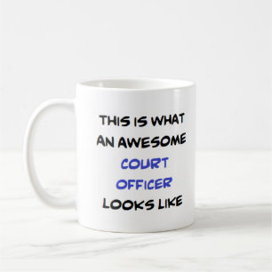 Caneca De Café oficial do tribunal, incrível