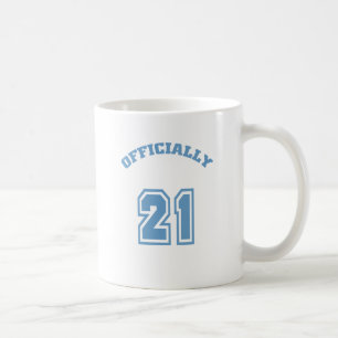 Caneca De Café Oficialmente 21