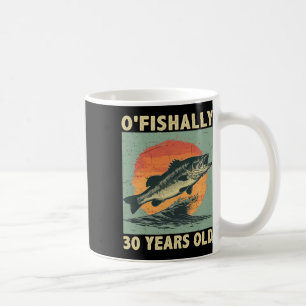 Caneca De Café Oficialmente 30 Anos de Idade 1994 Pescaria Pescad