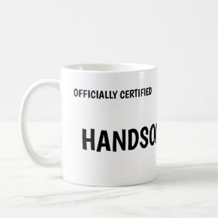 Caneca De Café Oficialmente Certificado Belo Bilingue Divertido