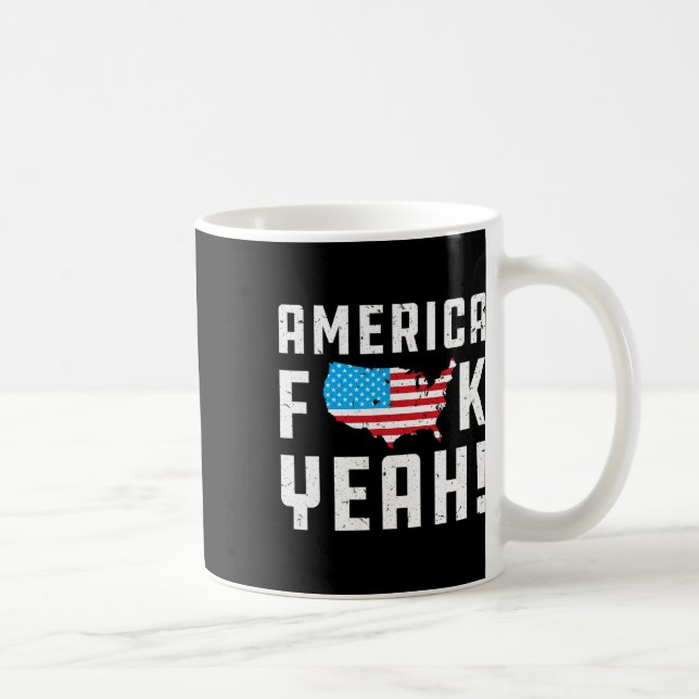 Caneca De Café Ofjuly America Sim Funny Gift (Direita)