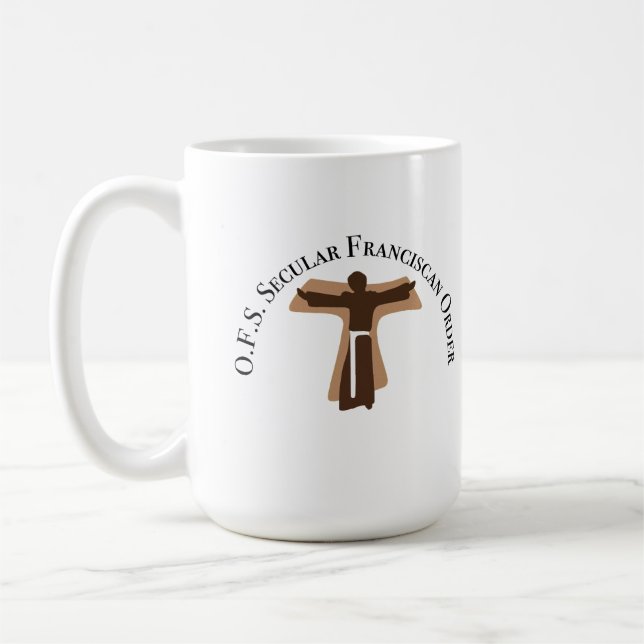 Caneca De Café OFS Secular Franciscan Mug (Esquerda)