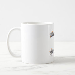 Caneca De Café Ogambm Delight � Arte Animal Cura