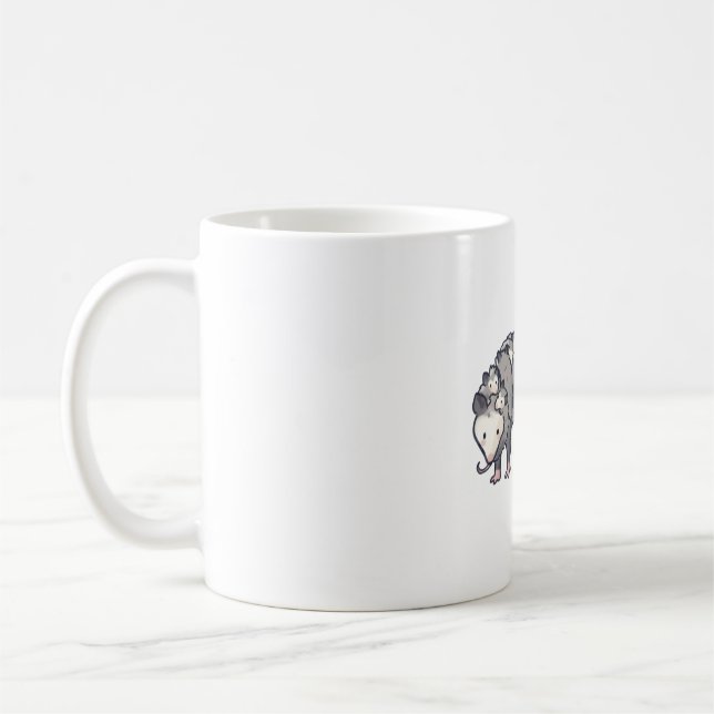 Caneca De Café Ogambm Delight � Arte Animal Cura (Esquerda)