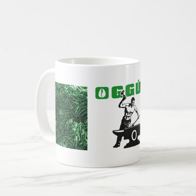 Caneca De Café Oggun arere mug (Frente Esquerda)