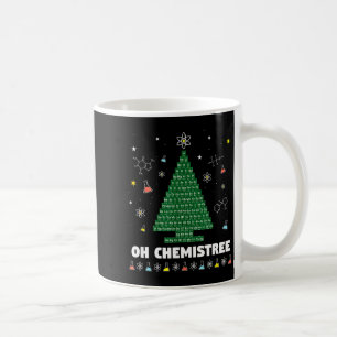 Caneca De Café Oh Árvore Química Tabela Periódica Química Natal T