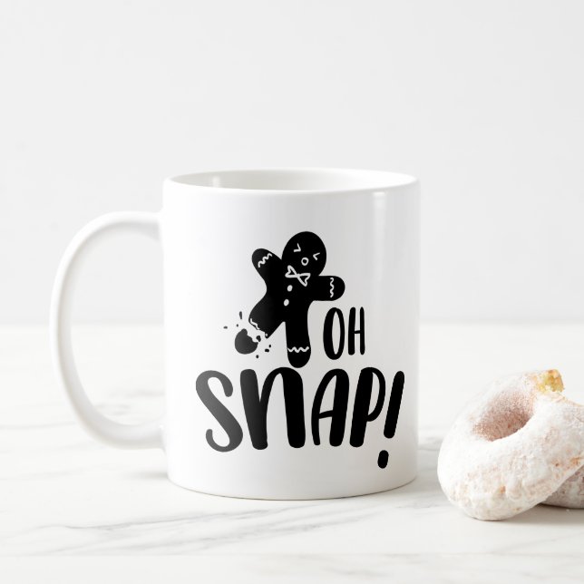 Caneca De Café Oh, bom Natal (Com Donut)