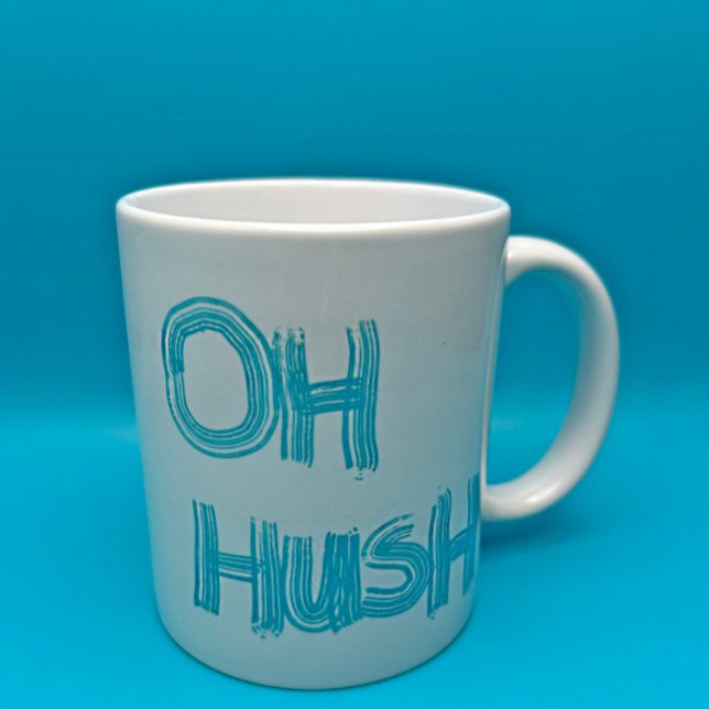 Caneca De Café Oh Cala - letra desenhada à mão engraçada (Criador carregado)