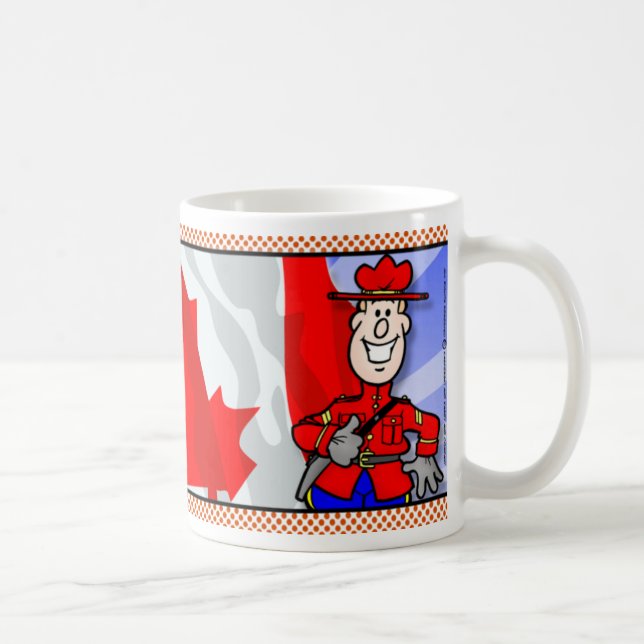 Caneca De Café Oh Canadá EH! (Direita)