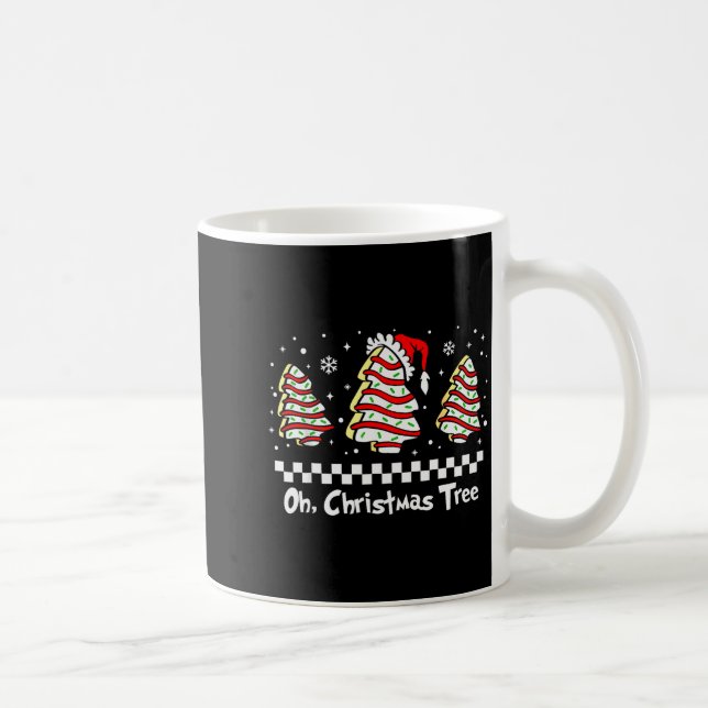 Caneca De Café Oh Christmas Tree Groovy Cakes Debbie Becky Jen Ca (Direita)