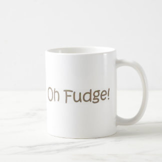Caneca De Café Oh Fudge!