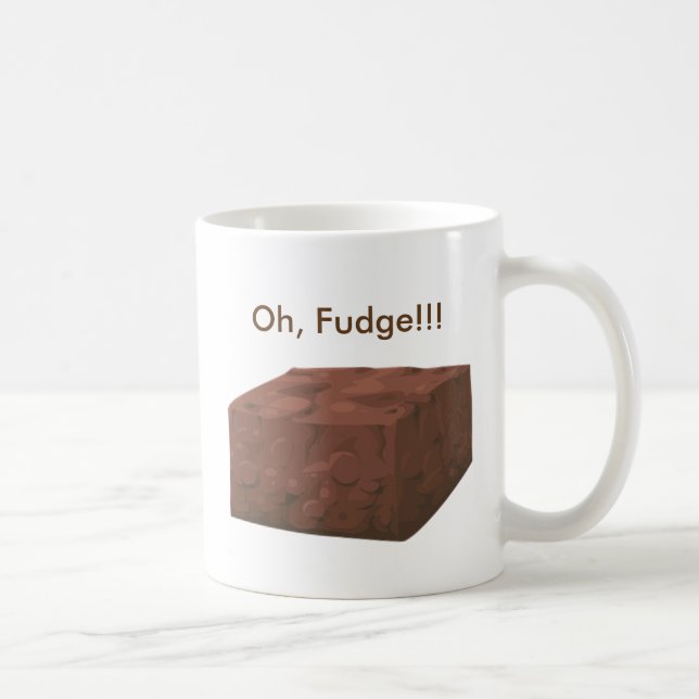 Caneca De Café Oh Fudge - Coffee Mug (Direita)