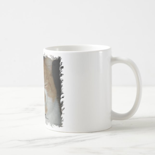 Caneca De Café Oh... Gato (Direita)