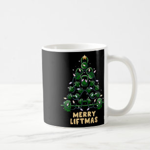 Caneca De Café Oh Liftmas Tree Kettlebell Gym Ugly Natal
