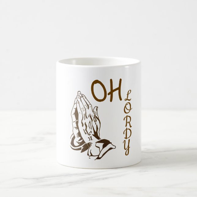 Caneca de Café Oh Lordy (Centro)