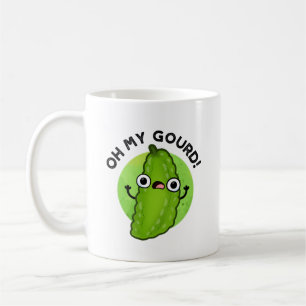 Caneca De Café Oh Meu Deus Engraçado Veggie Pun