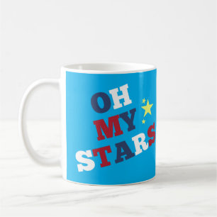 Caneca De Café "Oh Minhas Estrelas" Patriótico