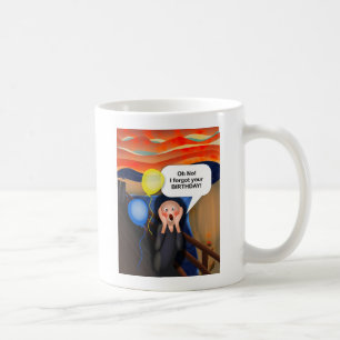 Caneca De Café Oh nenhum eu esqueci seu aniversário a paródia d