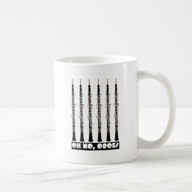 Caneca De Café oh nenhuns oboes (Direita)