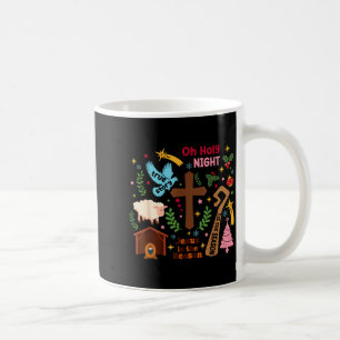 Caneca De Café Oh Noite Santa Jesus É A Razão Cristã Cristo