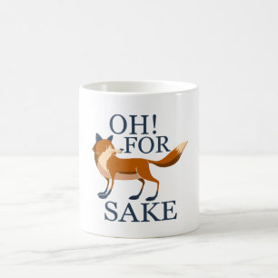 Caneca De Café Oh para a causa da raposa