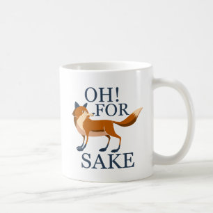 Caneca De Café Oh para a causa da raposa