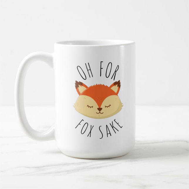 Caneca De Café Oh para Fox Sake (Esquerda)