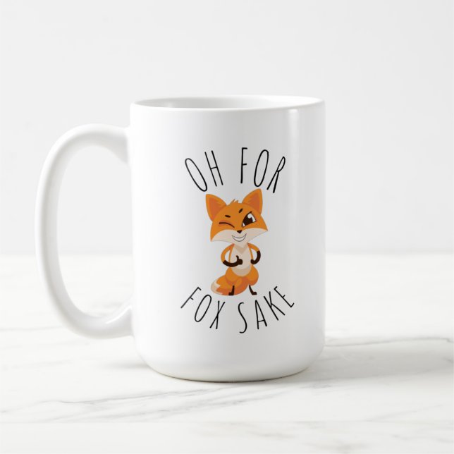 Caneca De Café Oh para Fox Sake (Esquerda)