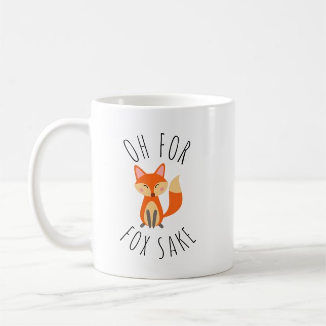 Caneca De Café Oh para Fox Sake (Esquerda)