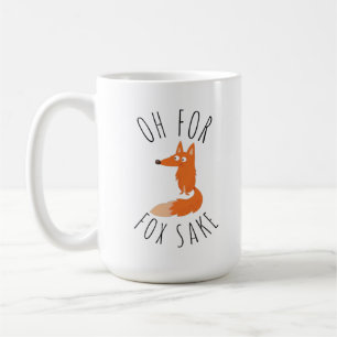 Caneca De Café Oh para Fox Sake