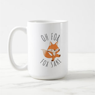 Caneca De Café Oh para Fox Sake Coffee Mug