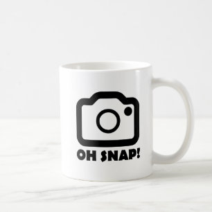 Caneca De Café Oh Snap Funny Mug